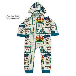 Raspberry Republic 92/98 (1.5-3Y) Royal Ribbit Frog Prince Romper